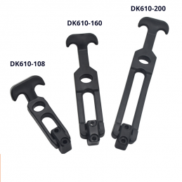 Размерный ряд резиновых натяжных фиксаторов серии DK610
